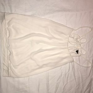 Dressy Express Off-White Tank Top